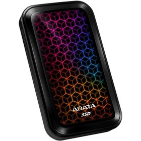 تصویر هارد اکسترنال SSD ای دیتا مدل SE770G ظرفیت 2 ترابایت Adata SE770G RGB 2TB xternal Portable SSD Drive