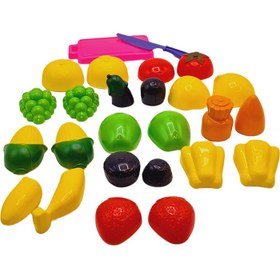 تصویر میوه برشی ۱۴ تیکه 