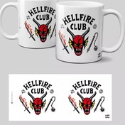 تصویر ماگ کد 128 - هل فایر کلاب (Stranger Things) 