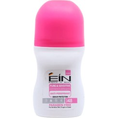 تصویر دئودورانت زنانه مدل Pure And Sensitive حجم 50میل ای آی ان EIN Pure And Sensitive Deodorant For Women 50ml