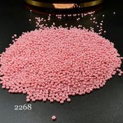 تصویر منجوق سایز ۱۱ صورتی مات FGB 