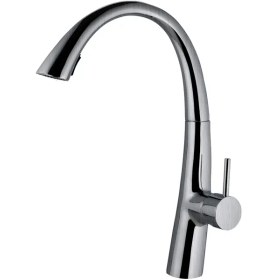 تصویر شیر ظرف شویی البرز روز مدل مانیسا کروم مات AlborzRooz Kitchen Faucet, Manisa Chrome-Maat