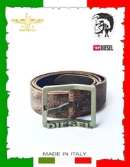 تصویر کمربند دیزل اورجینال چرم اصل محصول ایتالیا belt diesel original made in italy