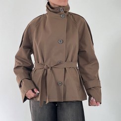 تصویر بارانی کتان زارا کد 1250 