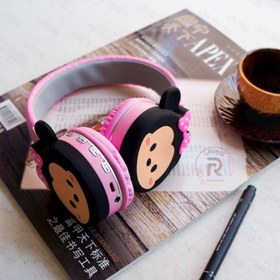 تصویر هدست بلوتوثی طرح فانتزی میکی موس مدل AH-806M mickey Mouse AH-806M Wireless Headset