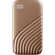 تصویر حافظه اس اس دی اکسترنال وسترن دیجیتال مدل My Passport ظرفیت 1 ترابایت Western Digital My Passport 1TB External SSD