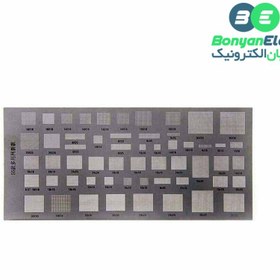 تصویر شابلون 55 عددی BGA مدل Universal Stencil 