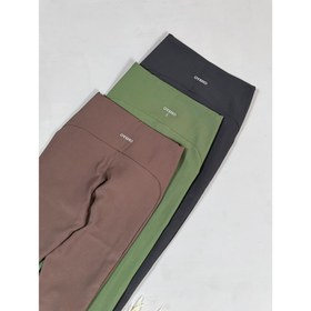 تصویر لگینگ اویشو قهوه ای 