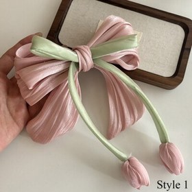 تصویر پاپیون گل لاله 356 