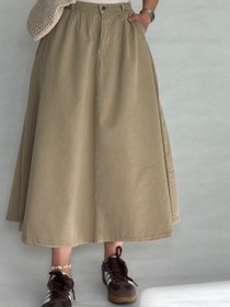 تصویر دامن‌ کتان 530 