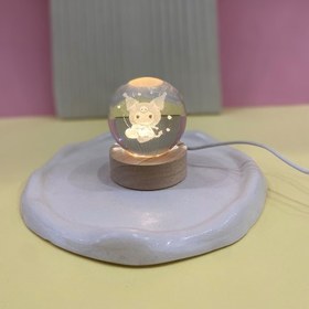 تصویر گوی زیر چوبی 