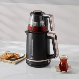 تصویر چایساز کاراجا ترکیه مدل Maxi Tea Karaca Tea Maker Maxi Tea 2 in 1