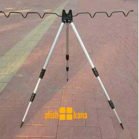 تصویر سه پایه ماهیگیری ۷ عددی لنسر 