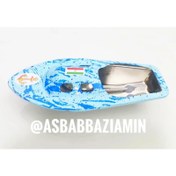 تصویر اسباب بازی قایق اسباب بازی قایق فلزی نفتی اسباب بازی قایق سوختی قایق موتوری قایق نفتی قایق نوستالژی 