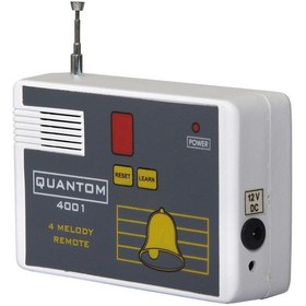 تصویر زنگ بی سیم مدل کوانتوم 4001S | خاکستری 