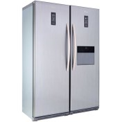 تصویر یخچال و فریزر دوقلو هیمالیا مدل رومانو پلاس NR440R - HFZN337R - سفید متالیک himalia