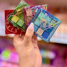 تصویر سایه چشم فانتزی شاین دار و مات - ابی 