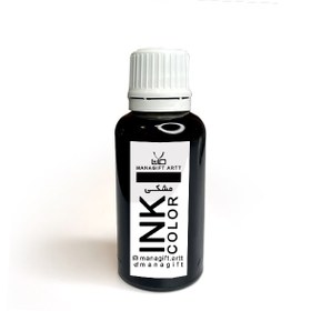 تصویر رنگ جوهری ( مانا ) مشکی 