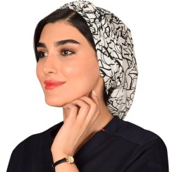 تصویر كلاه حجاب طرح‌دار كد 122 