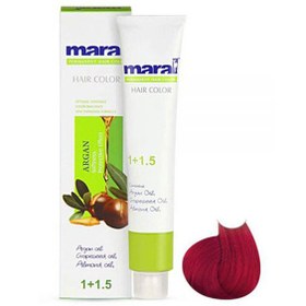 تصویر رنگ مو مارال شماره 6.66 یاقوتی حجم ۱۰۰ میلی لیتر 