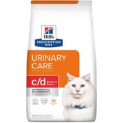 تصویر غذاي خشک گربه هيلز مدل Urinary Care Multi Care c/d Multicare Stress طعم مرغ وزن ۱.۵ کيلوگرم Hills Urinary Care Multi Care c/d for Cats with Chicken 1.5kg