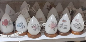 تصویر سنگ نمک دکوری متوسط شب خواب طرح سرو | دکوراسیون خاص و تصفیه هوای طبیعی 