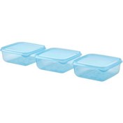 تصویر ظرف نگهدارنده غذا ایکیا مدل PRUTA ست ۳ تکه 