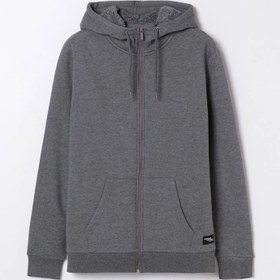 تصویر سوئیشرت هودی - طوسی / S - 36/38 