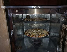 تصویر تنور گازی دو سنگ دوسینی بدنه استیل 