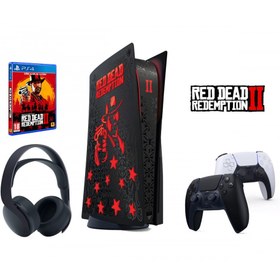 تصویر پلی استیشن 5 باندل سفارشی - Playstation 5 customized Bundle Red Dead Redemption 