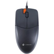 تصویر موس با سیم لاجی کی مدل Logikey M114b Logikey M114B Mouse