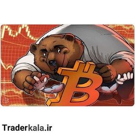 تصویر ماوس پد مخصوص بازی طرح بازار مالی کد MPB1006 