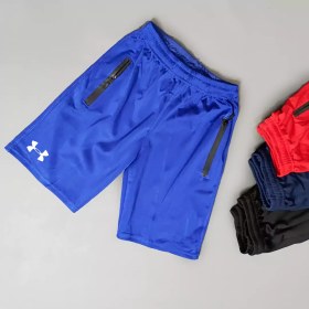 تصویر شلوارک ورزشی | بدنسازی جیب دار مدل UNDER ARMOUR 