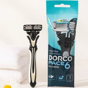 تصویر ژیلت ۶ تیغه دورکو، ۱ عددی 