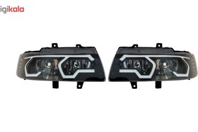 تصویر چراغ جلو اسپرت نگین مدل SA-01 مناسب برای سمند بسته 2 عددی ا Negin Sport SA-01 Front Automotive Lighting For Samand Negin Sport SA-01 Front Automotive Lighting For Samand