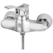 تصویر شیر توالت قهرمان مدل آبشار ۱ رنگ کروم 