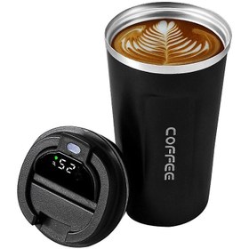 تصویر ماگ سفری مدل هوشمند Coffee 1002 گنجایش 0.51 لیتر | متفرقه