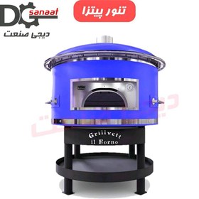 تصویر تنور پیتزا استیل 