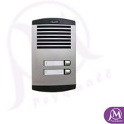 تصویر پنل آیفون صوتی الکتروپیک مدل 875 دو واحدی 