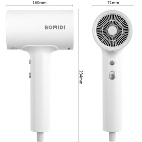 تصویر سشوار شیائومی مدل BOMIDI Anion Hair Dryer HD1 Negative Ion 1600W 