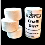 تصویر پودر قالبی ضد تعریق ورزشی اورست مدل کربنات منیزیم دیسکی بسته 3 عددی 