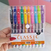 تصویر ست خودکار رنگی ژله ای 