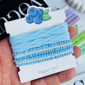 تصویر کش مو حوله ای کارتی 