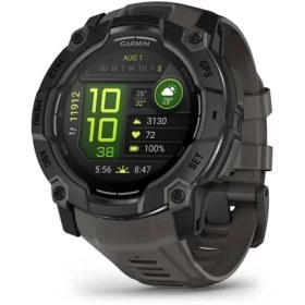 تصویر ساعت مچی مردانه گارمین مدل Instinct 3 با نمایش دایره و ضد آب ۱۰ اتم 