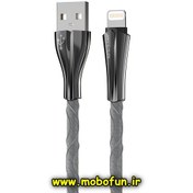 تصویر کابل کینگ استار تبدیل USB به لایتنینگ مدل K28i کنفی طول 100سانتی متر ا Kingstar cable convert USB to Lightning model K28i, length 100 cm Kingstar cable convert USB to Lightning model K28i, length 100 cm