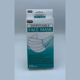 تصویر ماسک 3 لایه 10 عددی 