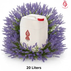 تصویر عرق اسطوخودوس خالص گالنی 20 لیتری لباب English Name: Lavender Hydrosol – 20 Liters Scientific Name: Lavandula angustifolia