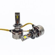 تصویر هدلایت لایتنینگ ۱۸۰ وات نور قوی بدنه نقره‌ای مقاوم 