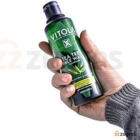 تصویر ژل شستشوی صورت درخت چای (تی تری) ویتولا مناسب پوست چرب و مختلط Vitola Tea Tree Face Wash