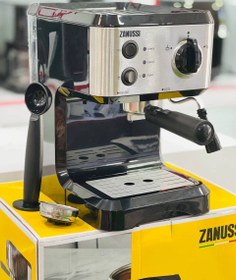 تصویر اسپرسو ساز زانوسی مدل ZES1545 ایتالیا Zanussi espresso machine model ZES1545 Italy
